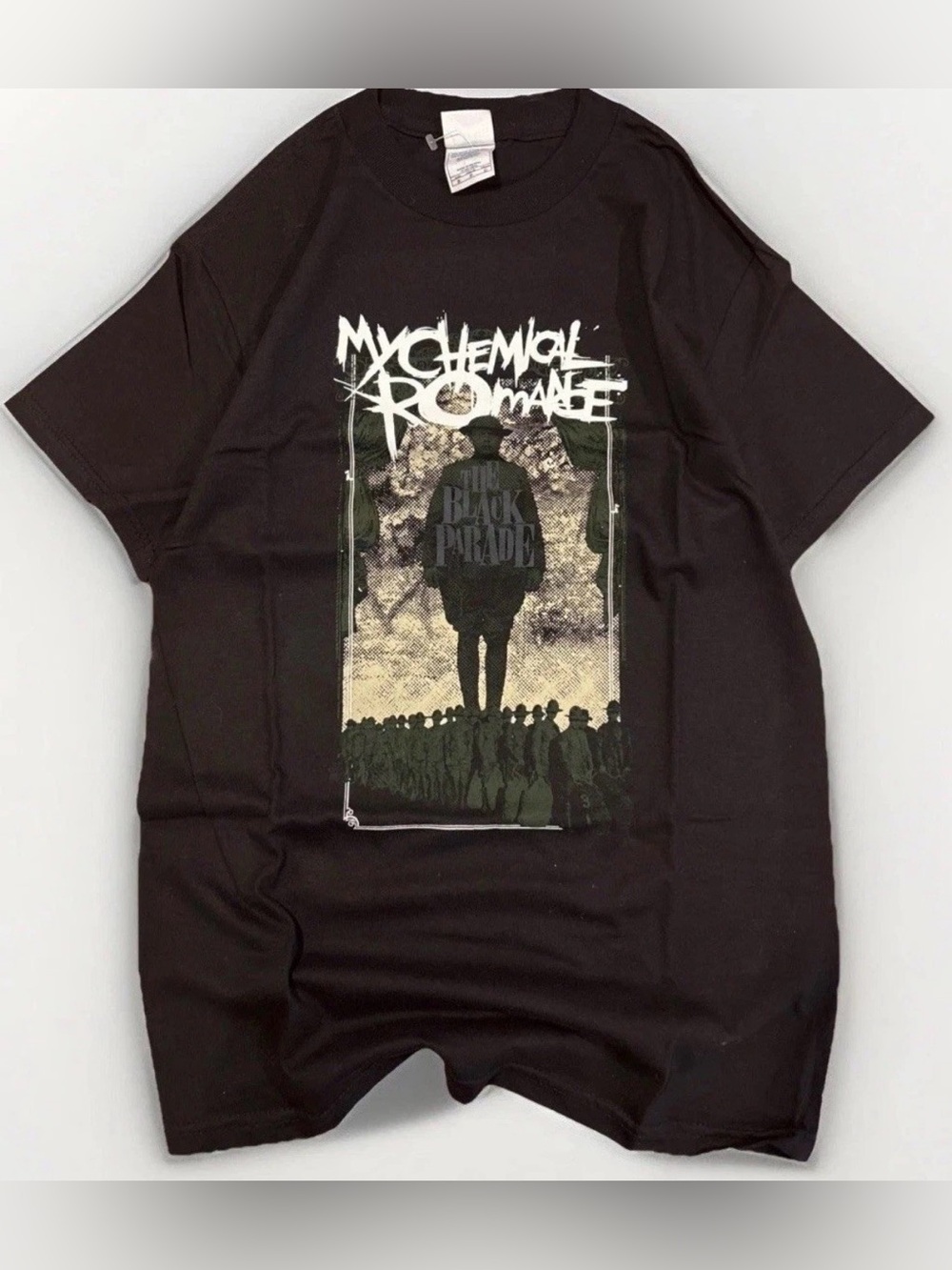Y2K My Chemical Romance T-Shirt 2006 The Black Parade Band Small Vintage MCR